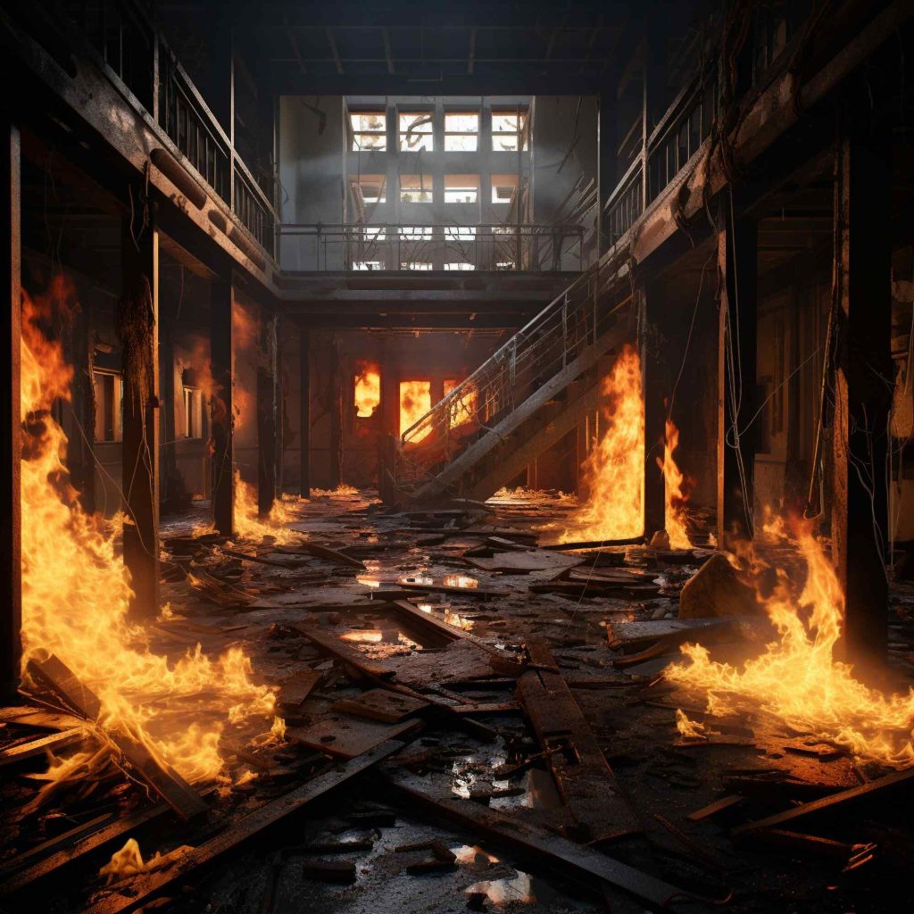 TSERRANO CONSULTING - Reconstrucción de incendio en nave logística - imagenIMP T